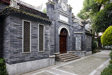 中式建筑门廊