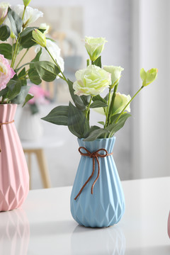 北欧风格折纸陶瓷花瓶