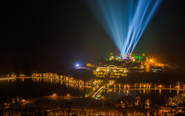 黄帝陵夜景