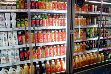 超市饮料冰柜