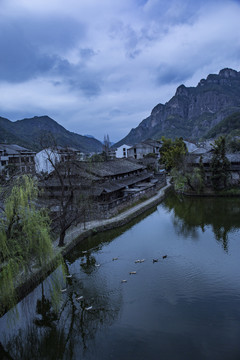 楠溪江埭头村