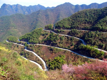 皖南川藏线六道湾