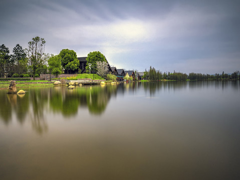 兰溪兰湖水库度假村