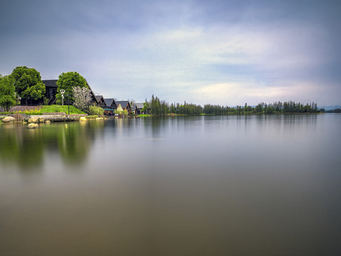 兰溪兰湖水库度假村