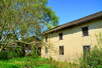 乡村土坯房老建筑