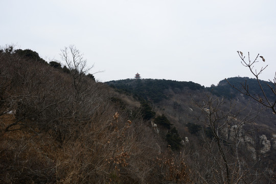 嵩山冬日风光