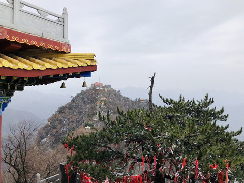 秦岭南五台山风光