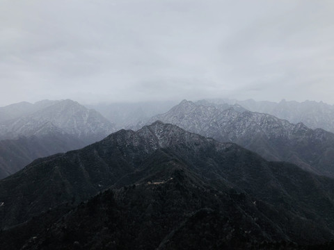 秦岭南五台山风光