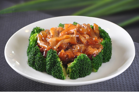 红腰豆扣花胶