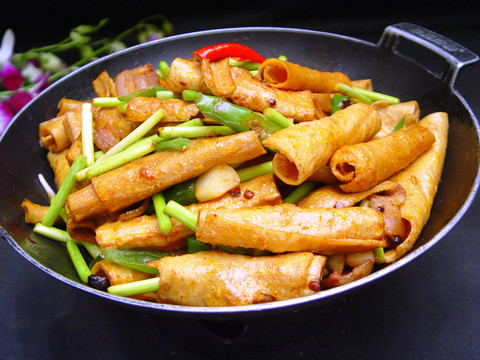 干锅豆筋棒