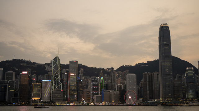 香港维港夜景