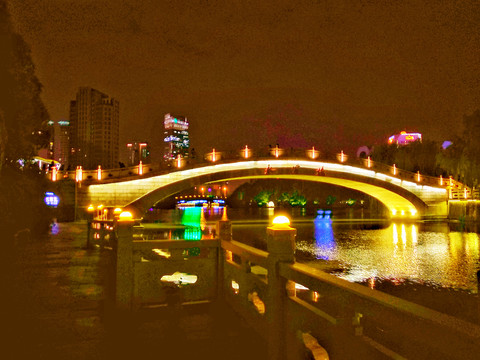 无锡永宁桥夜景