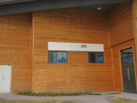 碳化木墙板装饰
