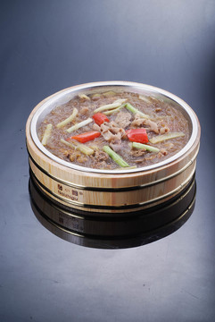 木桶粉丝鹅肠什