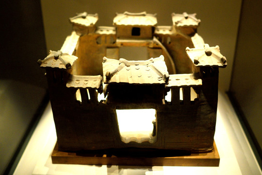 古代建筑模型
