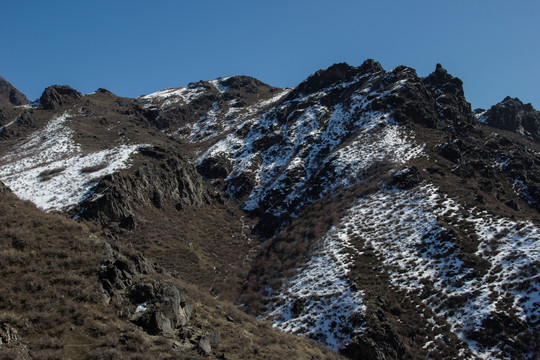 石人沟雪景