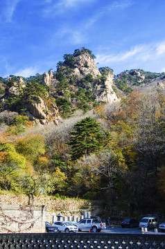 千山仙人台陡峭险峻连绵群山峰