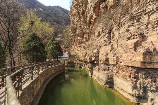 河南省安阳林州红旗渠自然风景