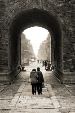 南京故宫遗址城门