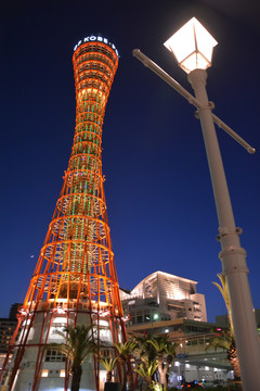 神户塔夜景