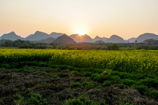 平寨夕阳