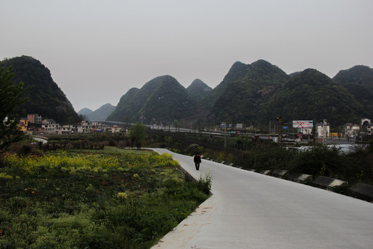 贵州农村硬化道路