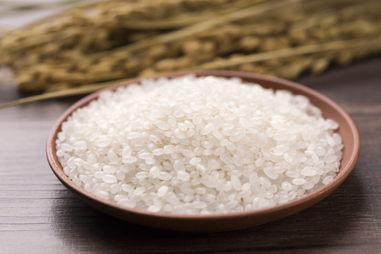 超级稻大米图片