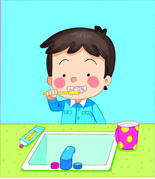 爱牙刷牙步骤图