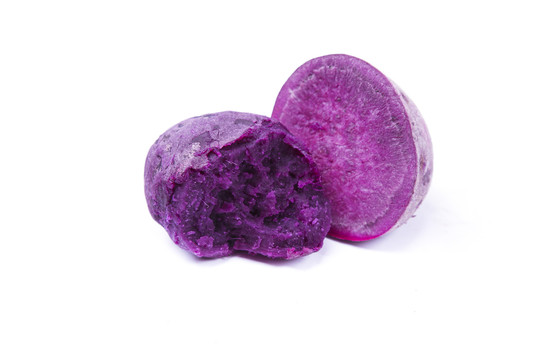 白底紫薯