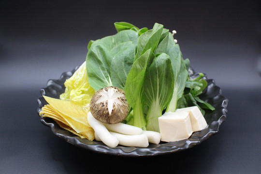 日式火锅蔬菜