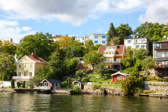 瑞典的海湾建筑