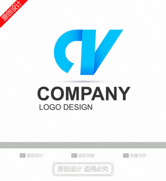 CV字母LOGO