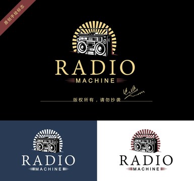 收音机logo