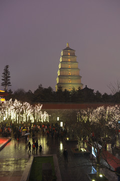 大雁塔夜景