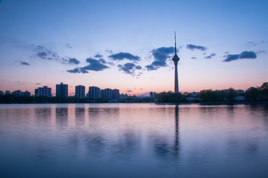 玉渊潭夜景