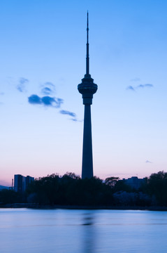 玉渊潭夜景