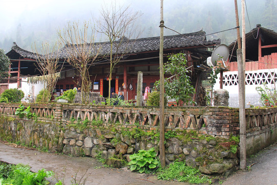 山野乡村人家民居