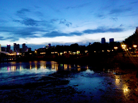 深圳湾夜景