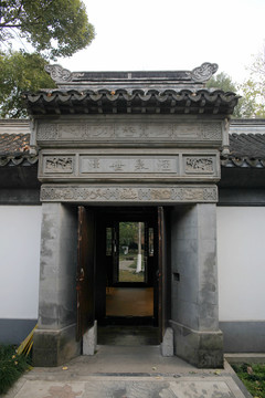 中式古典建筑门头