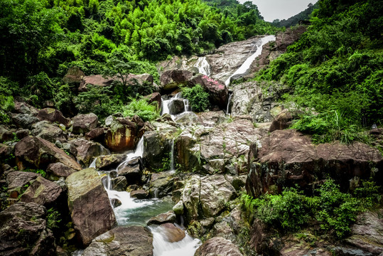 水流瀑布