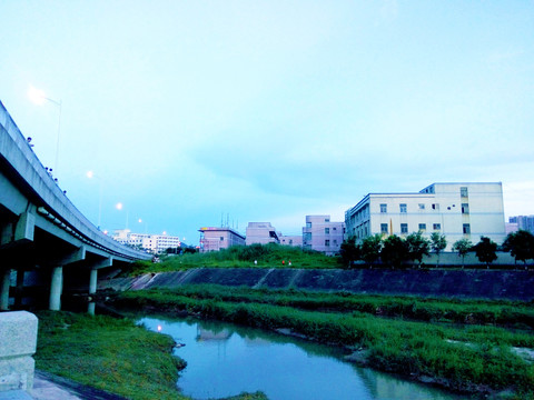 坪山河风景