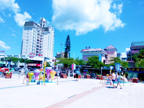深圳街头风景