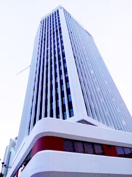 城市高楼特写