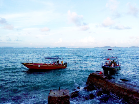 桔钓沙海滨风景