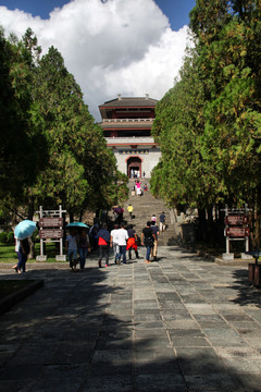 大理旅游崇圣寺三塔