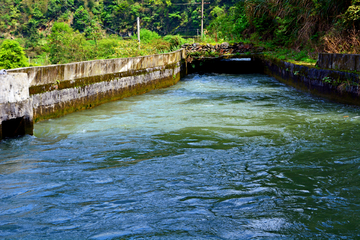 山区电站水渠