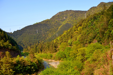 山区山水风景