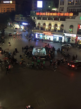 越南还剑湖咖啡厅