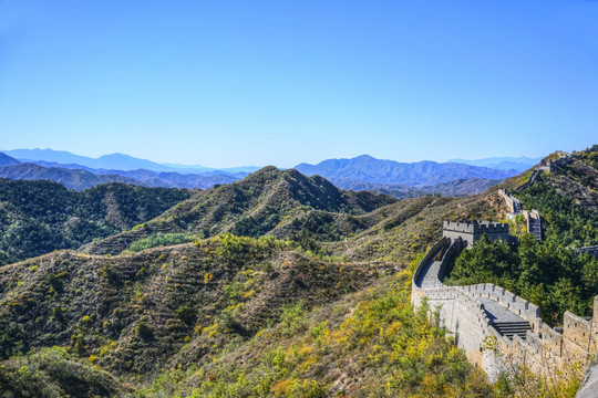 金山岭长城高清大图