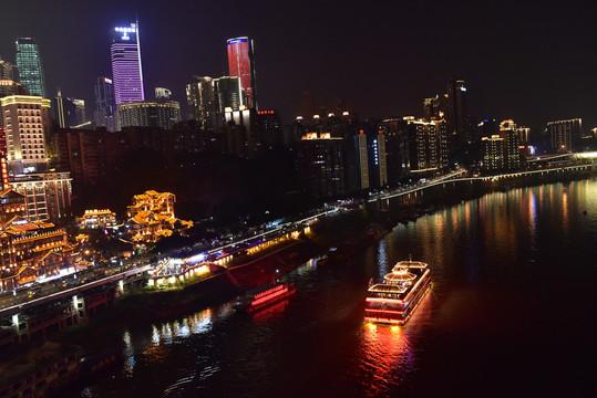 重庆夜景游船